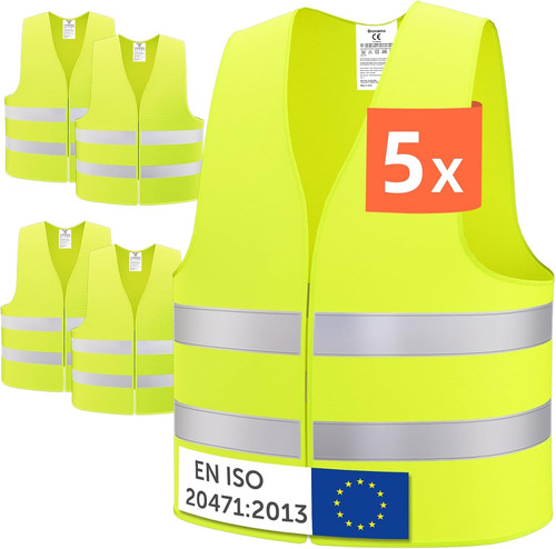Warnwesten auto 5er - warnwesten, 5er-europaweit