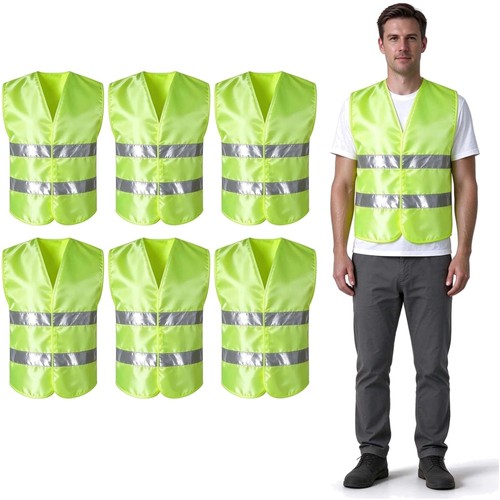 Auto warnweste 6er - auto,