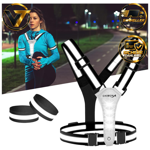 Led warnweste 360 - warnweste, 360°