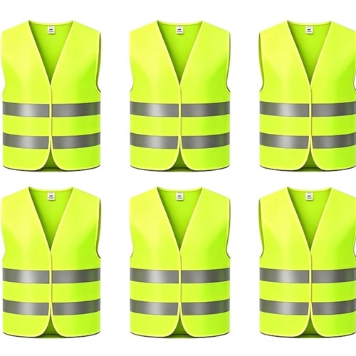 Warnweste stück - warnweste, 6