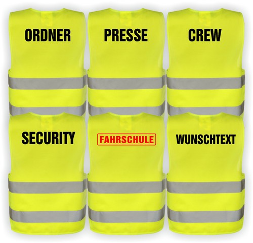 Warnweste ordner presse crew - ordner,