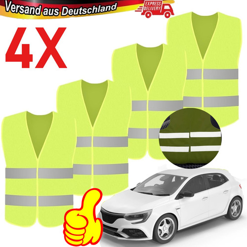 Warnwesten warnweste kfz - 4,