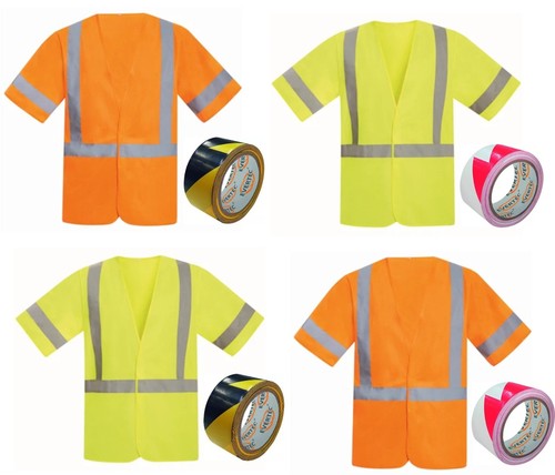 Warnweste halbarm safetyle - warnweste,
