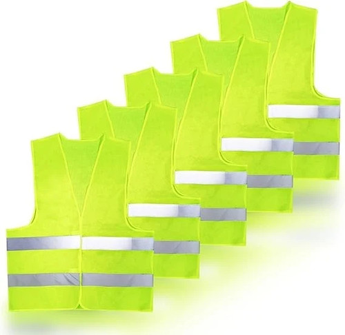 Warnwesten 5er set - set, mit