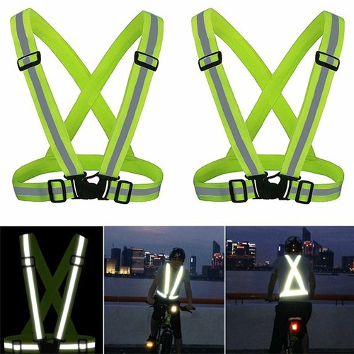 Warnweste fahrrad weste - 2x,