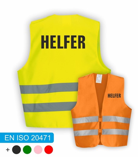 Helfer warnweste signalweste - warnweste,