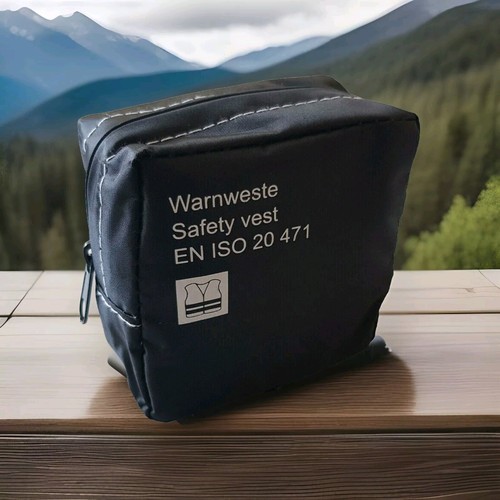 Warnweste en20471 schwarzer - in,
