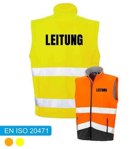 Leitung warnwesten - warnwesten, |