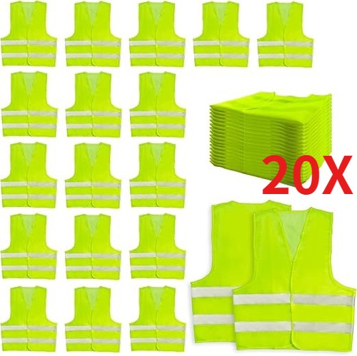 20x warnwesten unfallweste - 20x,
