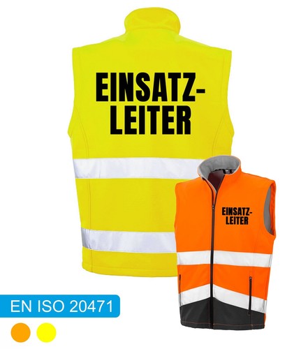 Einsatzleiter warnwesten - einsatzleiter, |