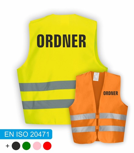 Ordner warnweste signalweste - ordner,
