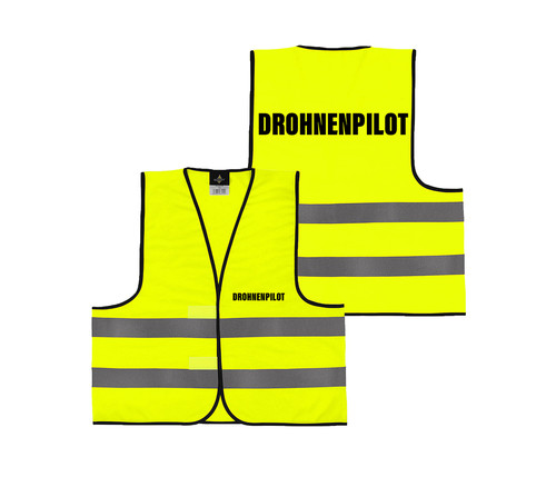 Warnweste drohnenpilot 5er - warnweste,