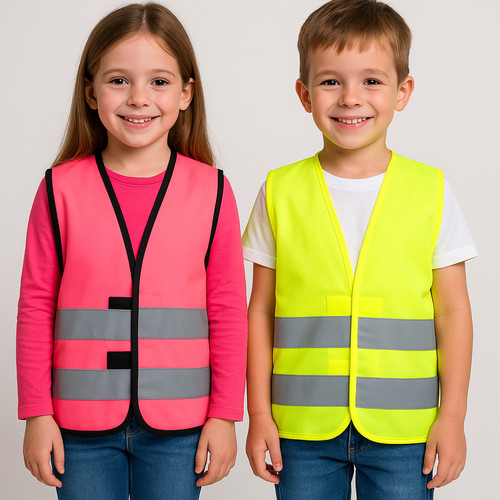 Warnweste für kinder korntex - warnweste,