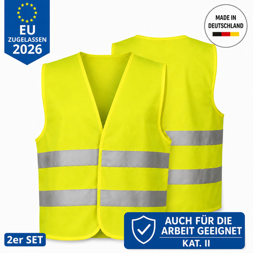 2er set warnwesten iso - 2er,