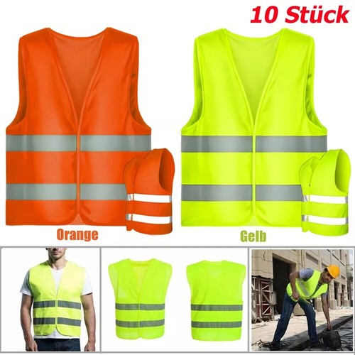 10stücke warnwesten - ,