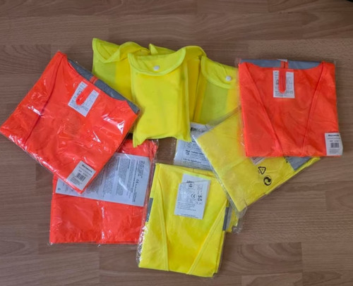 Warnweste neu - 10×,